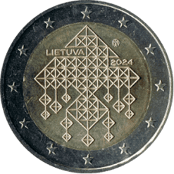 2€ Lituânia 2024 – Jardins de Palha