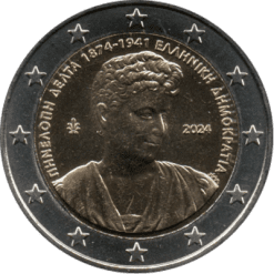 2€ Grécia 2024 – Penélope Delta