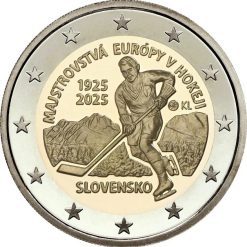Eslovaquia 2025 2€ hockey