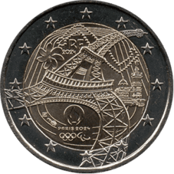 2€ França 2024 – Torre Eiffel